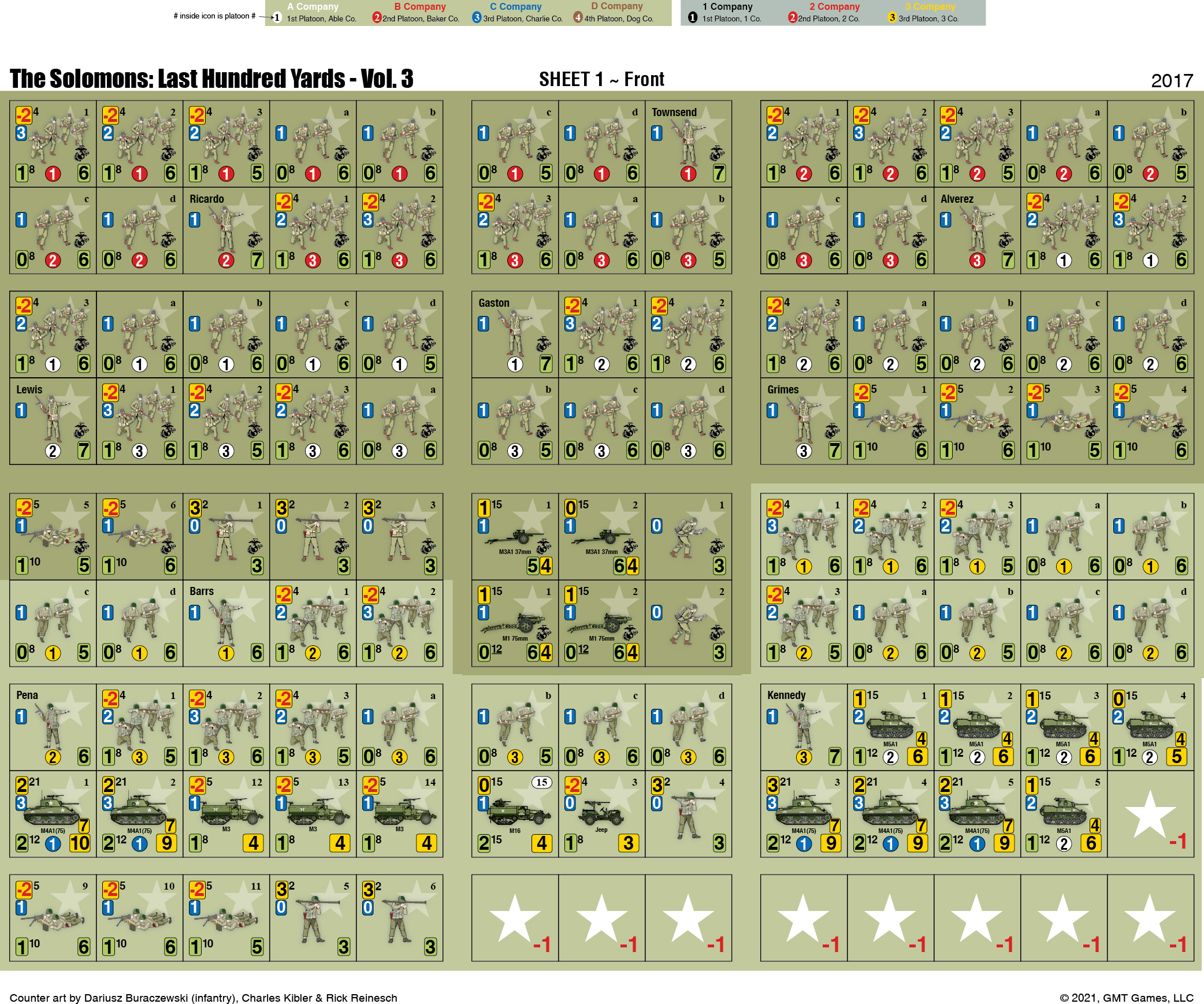 GMT Games: The Last Hundred Yards Volume 4 - The Russian Front main image 1